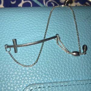 Alex and Ani cross bracelet